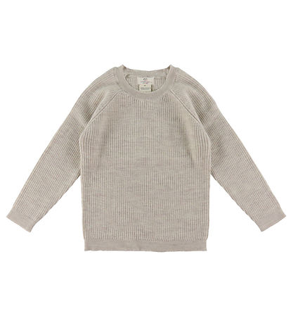 Copenhagen Colors Bluse - Wolle - Pale Cream Melange