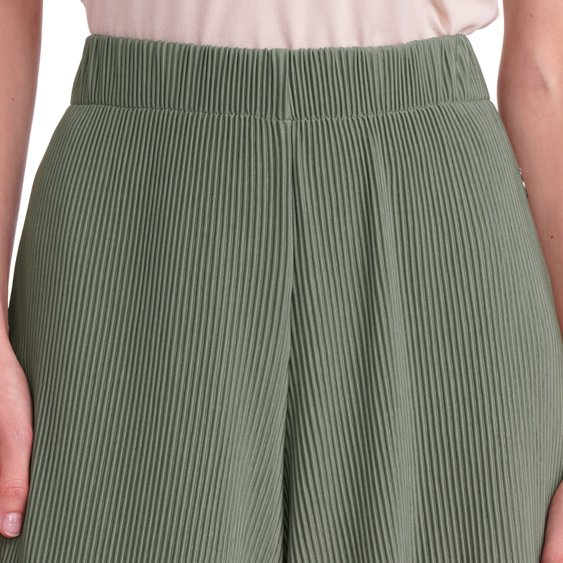 Gina Benotti Damen Culotte in Unifarben salbei