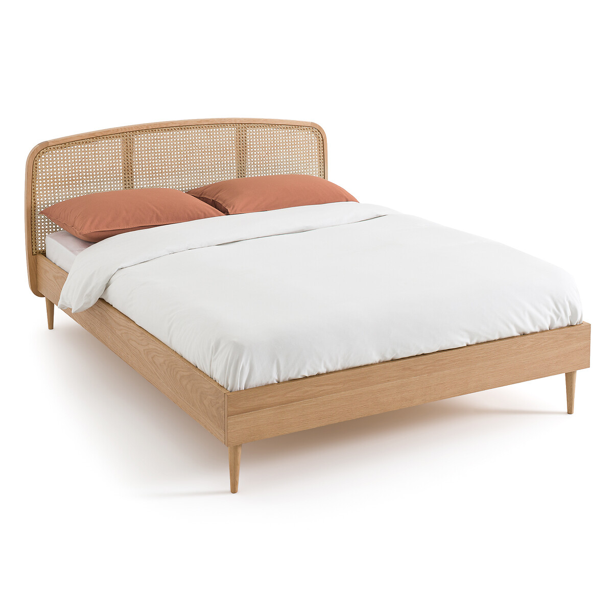 LA REDOUTE INTERIEURS<br>Cama de vime com estrado de ripas, Buisseau