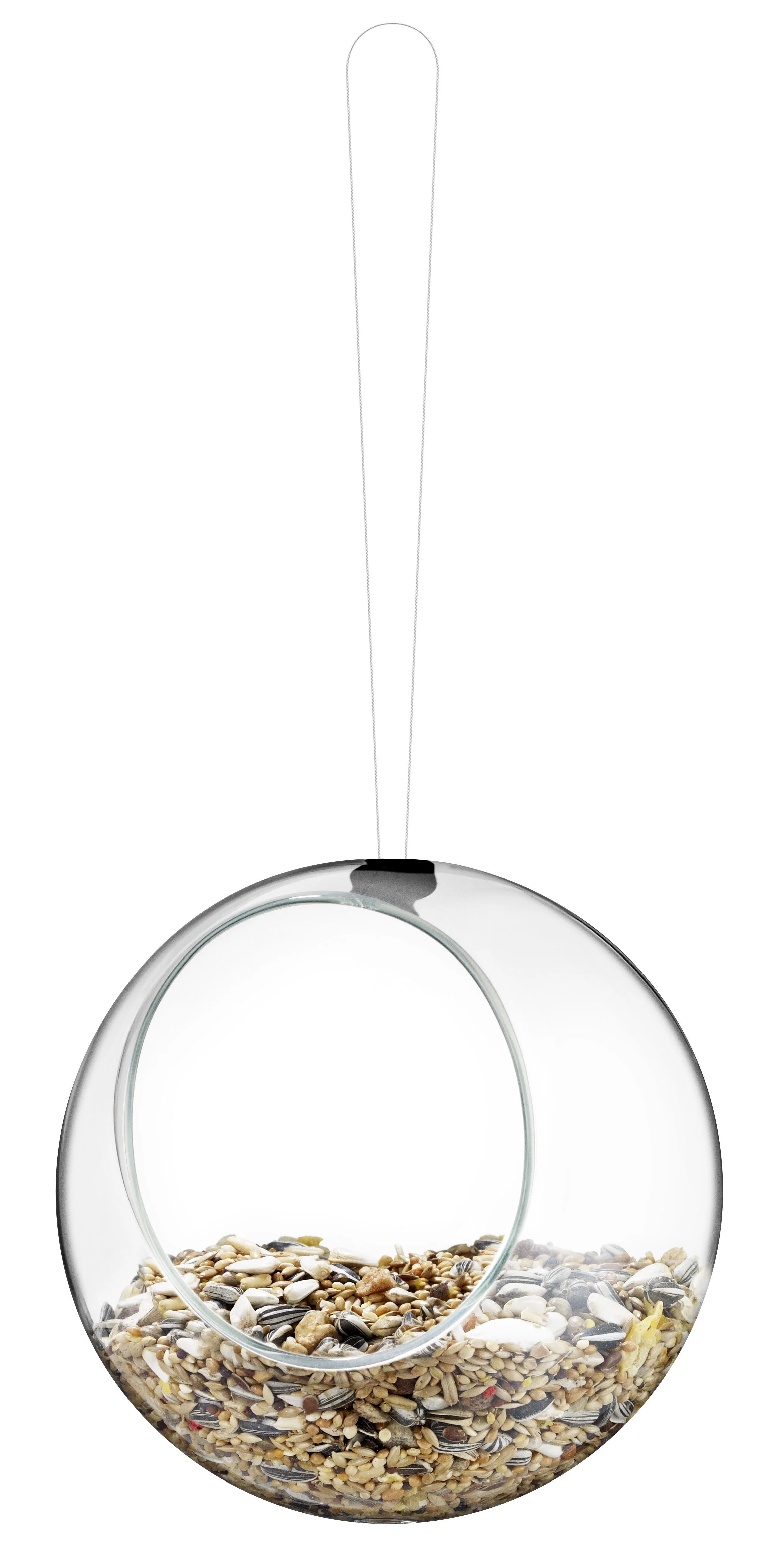 Mangeoire à oiseaux verre | Transparent
