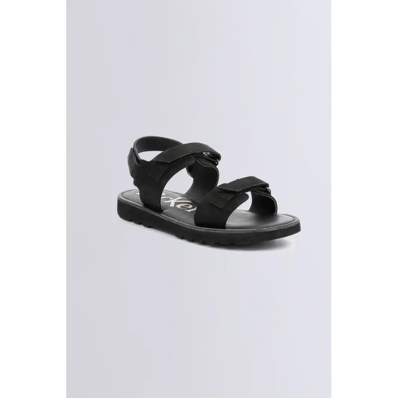 Kick neos Noir SANDALES Cuir Homme