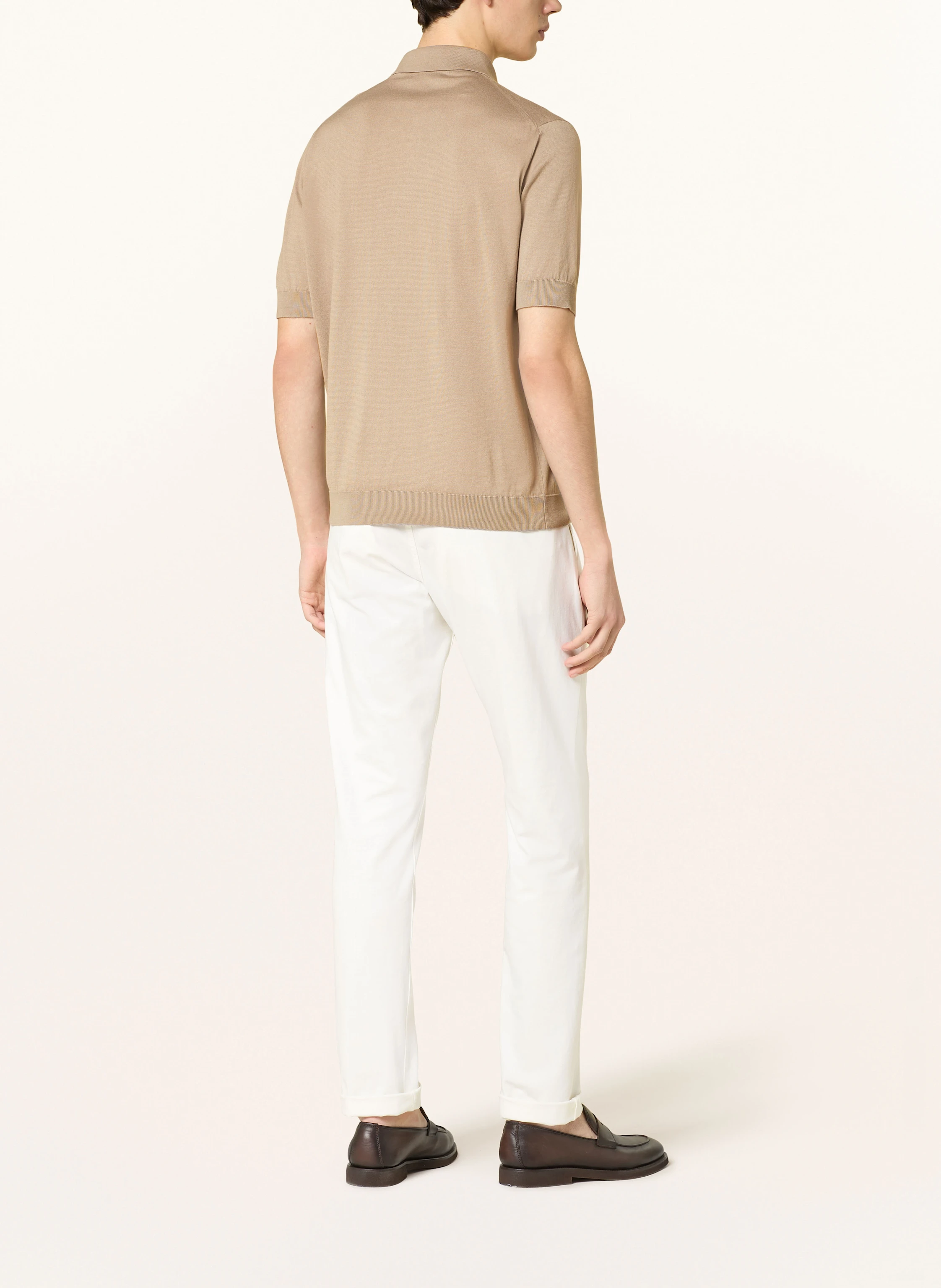 LARDINI Strick-Poloshirt