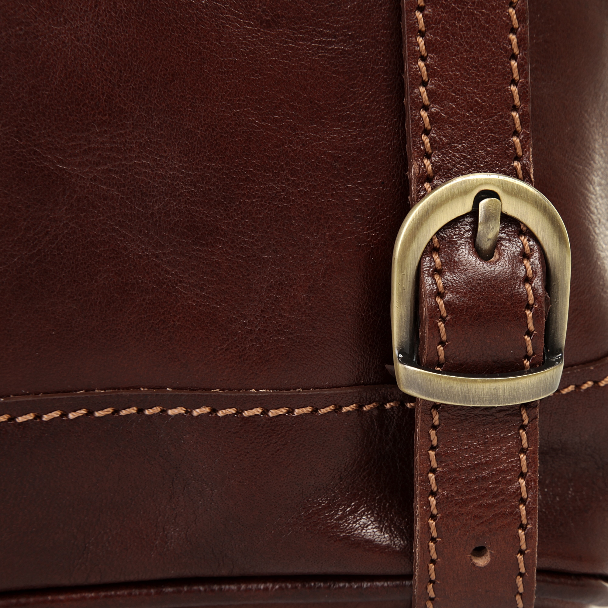 Piké Cityrucksack echt Leder, Made in Italy