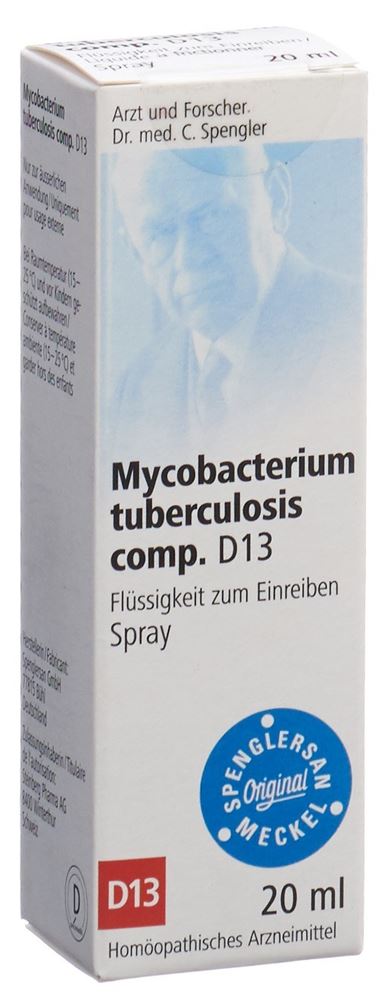 Spenglersan Mycobacterium tuberculosis comp. 13 D<br>20 ml, Spray, Classic Spray