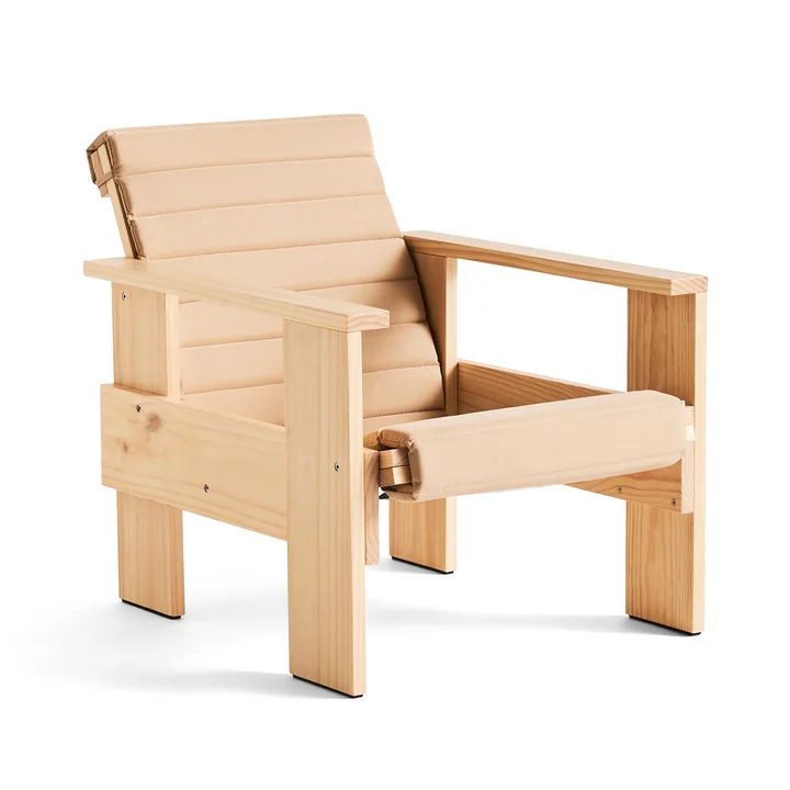 HAY - Crate Lounge Chair, L 77 cm, iron red