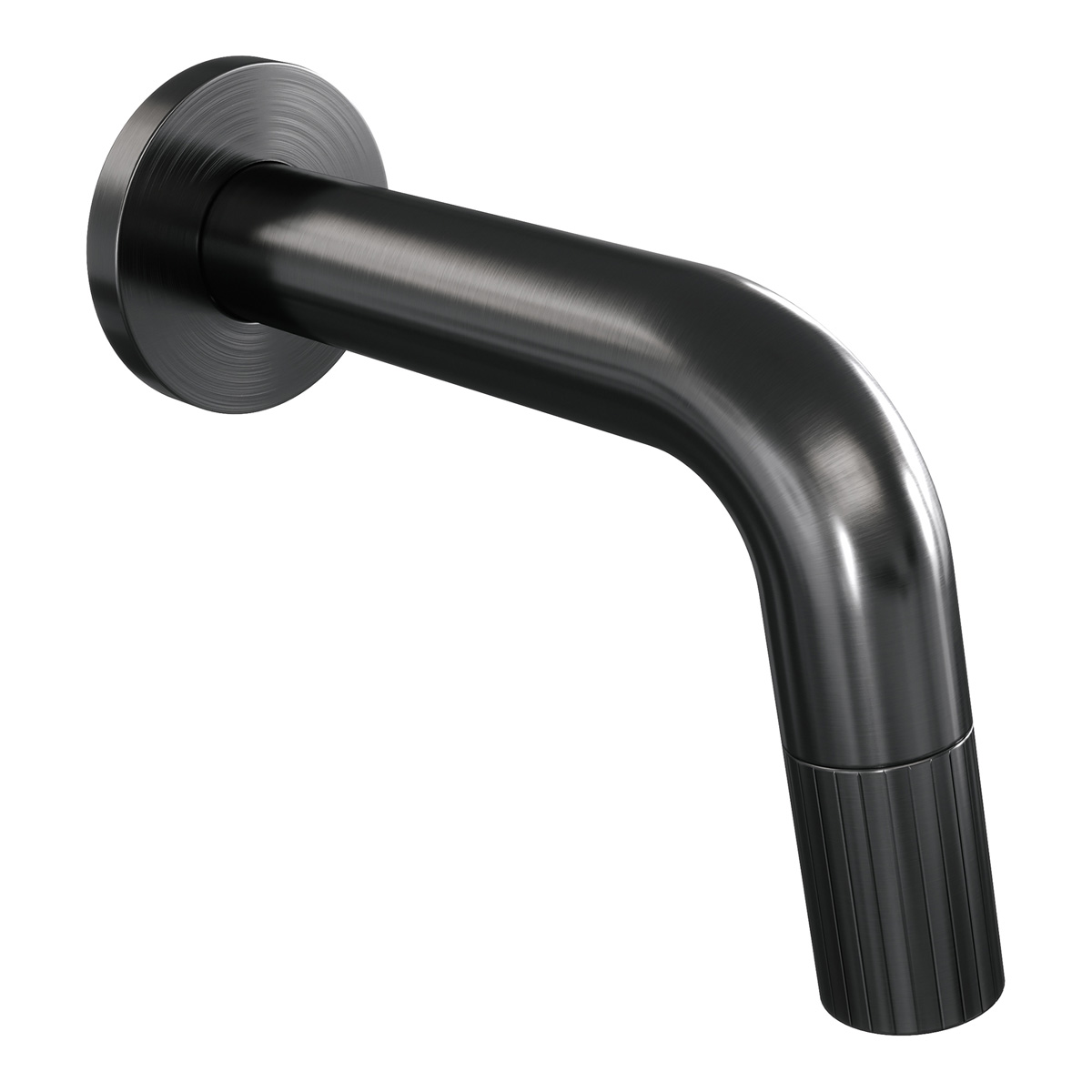 Brauer Stripe inbouw fonteinkraan gunmetal geborsteld PVD