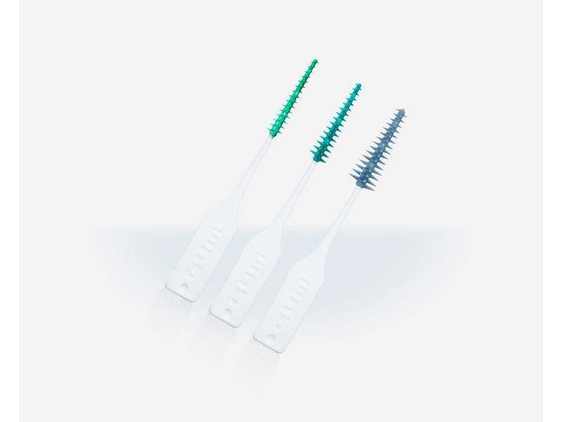 GUM Interdentalbürsten Soft-Picks Original M 100 Stück Reinigung der Zahnzwischenräume