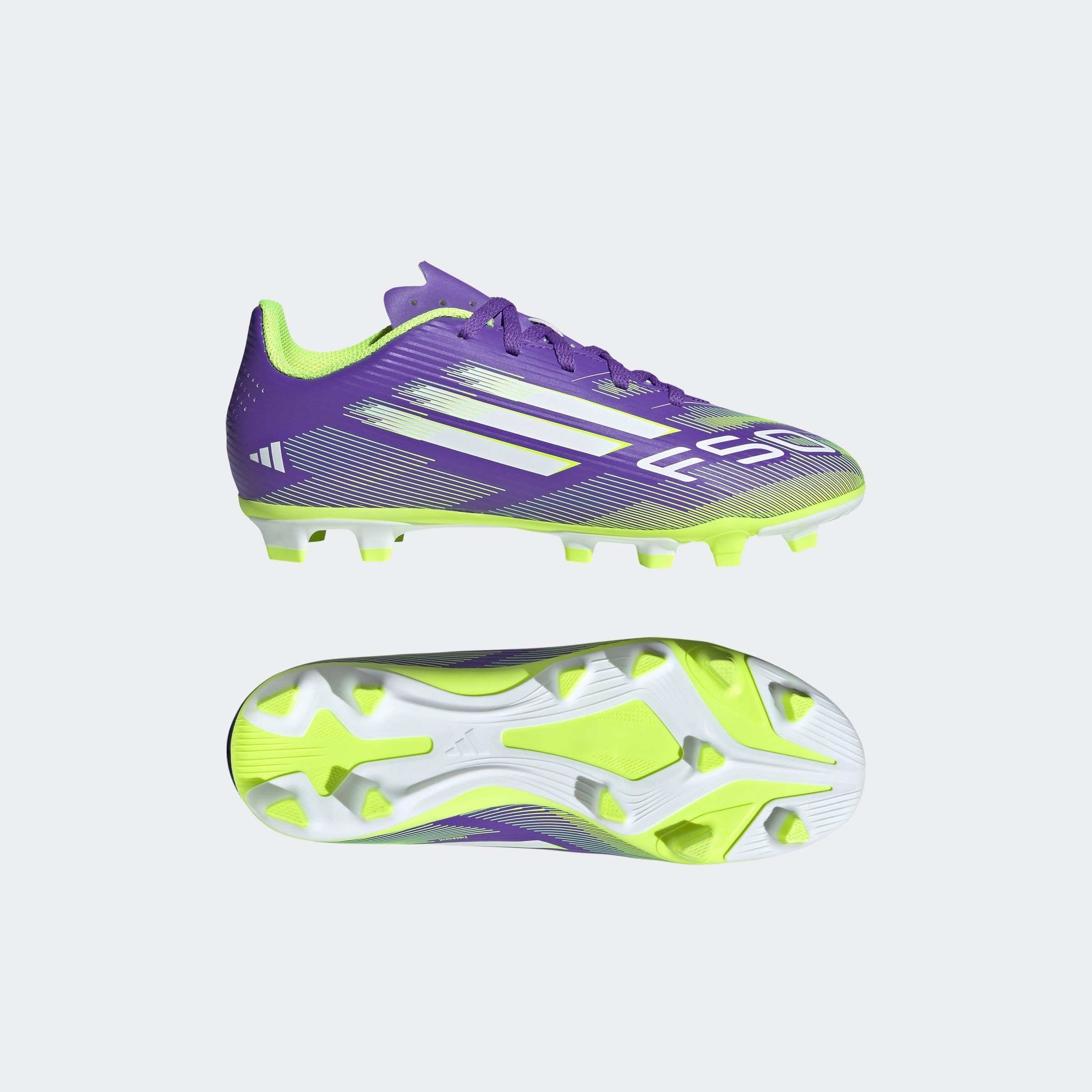 adidas Performance Fussballschuh »F50 CLUB FG/MG KIDS«  geeignet für Rasen- und Kunstrasenplätze