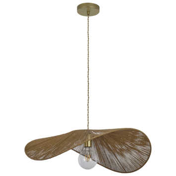 KARWEI hanglamp Inez naturel ø60x16cm