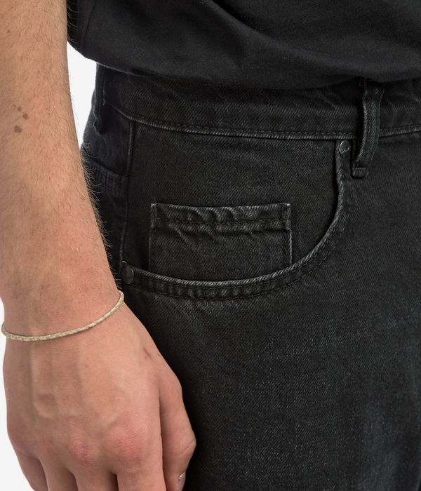 REELL Solid Shorts (black wash)