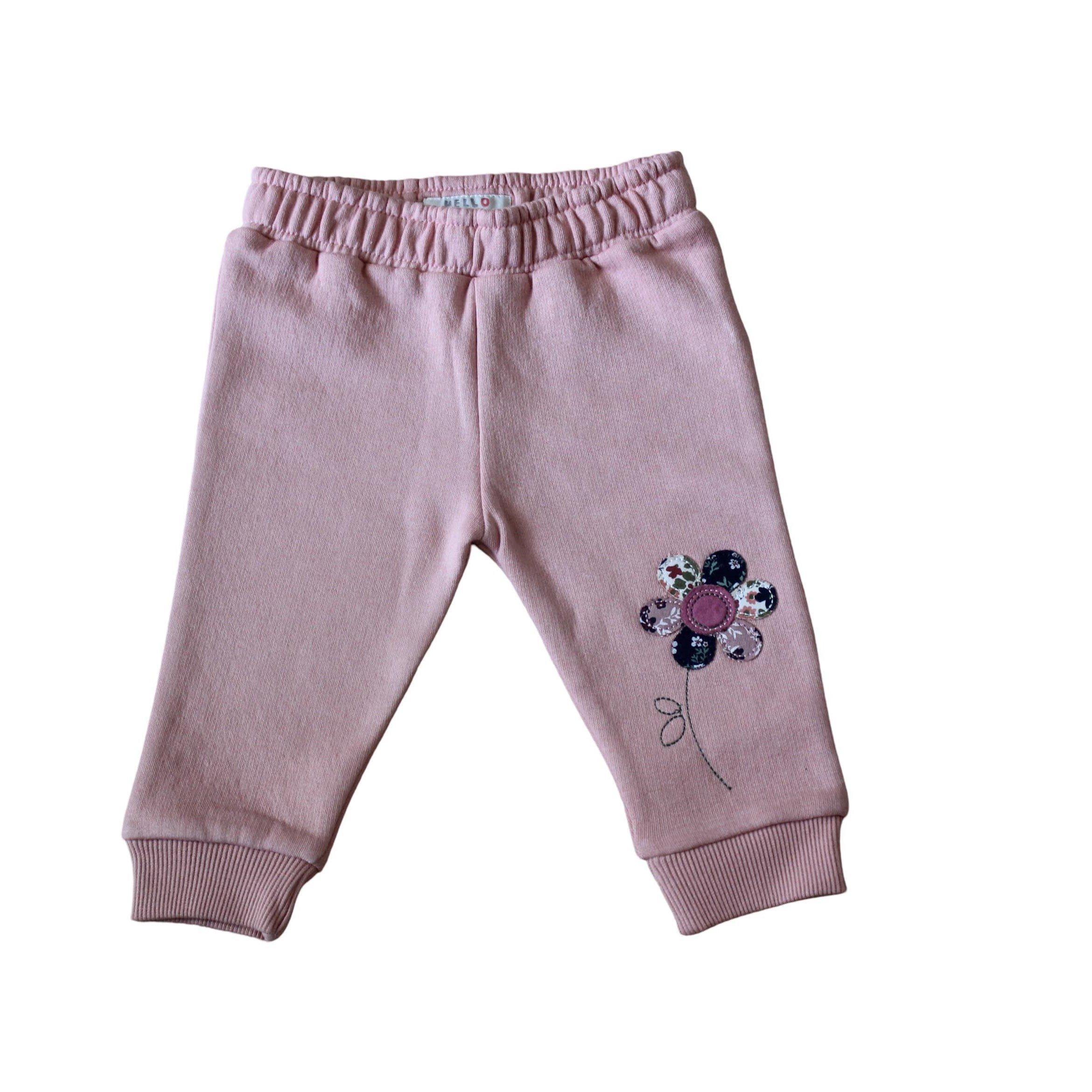 Hello World Toddler Girls 3 Piece Outfit Set