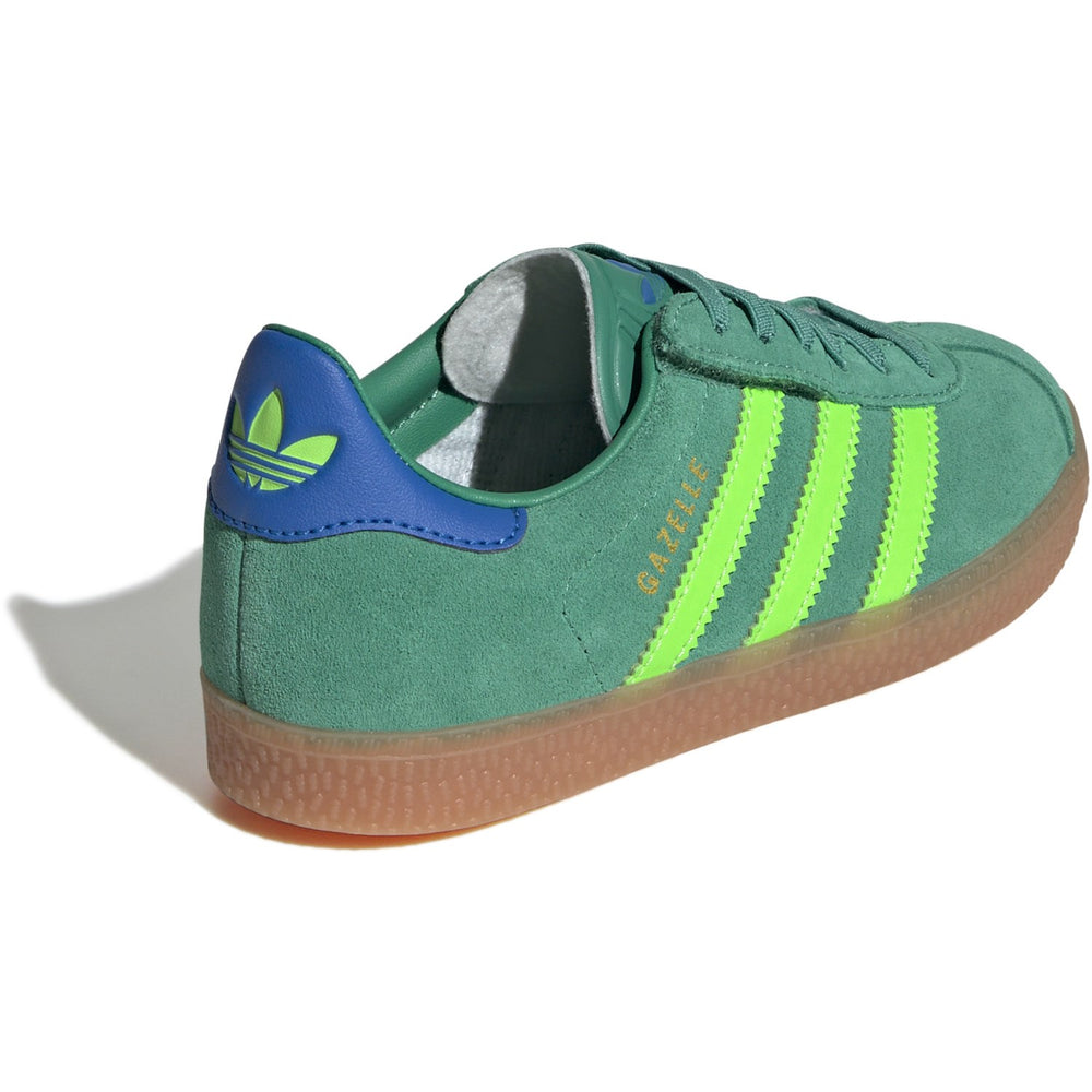 Køb adidas Originals Semi Court Green/Solar Green/Bluebird Gazelle Cf El C Sneakers