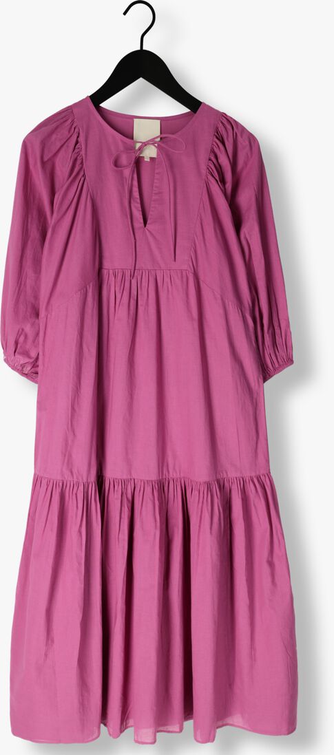 NOTRE-V paarse notre-v maxi jurk nv-dente midi dress