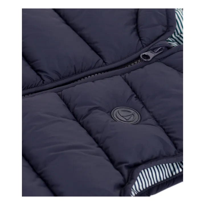 Petit Bateau Doudoune Sans Manches Macaire | Bleu marine