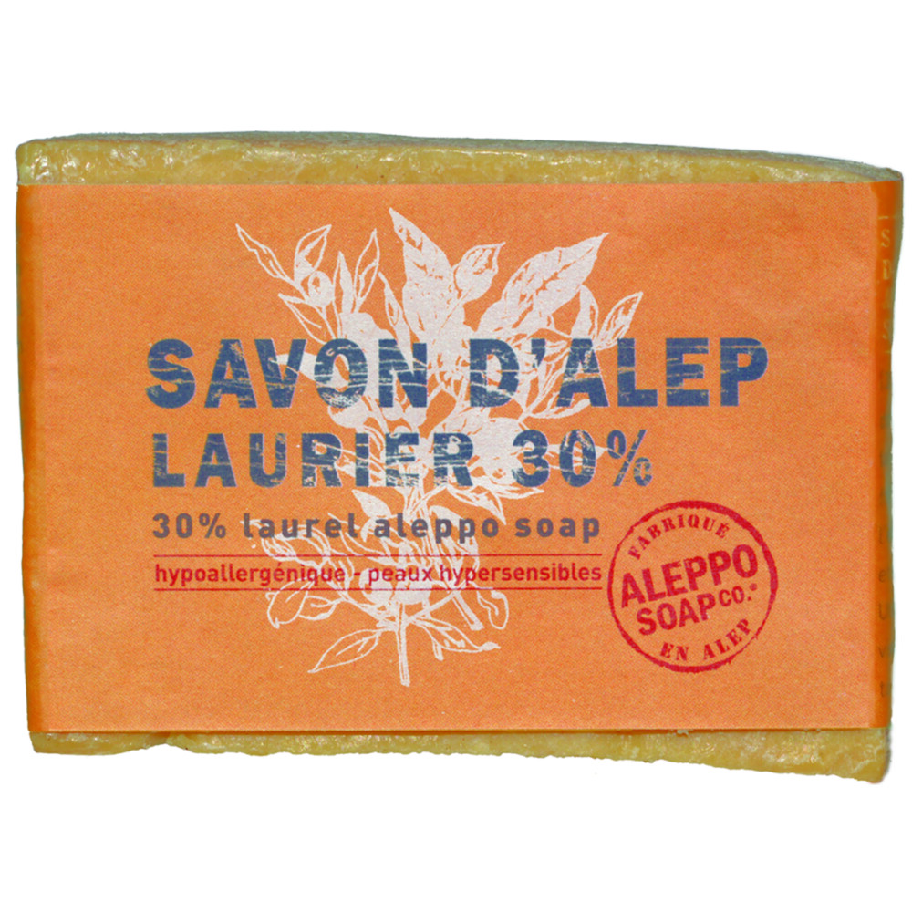 Aleppo Soap Co Zeep30% Laurier 200 gr