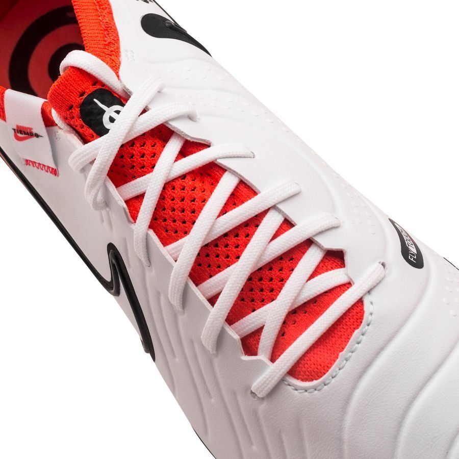 Nike Tiempo Legend 10 Elite FG Ready - Blanc/Noir/Rouge