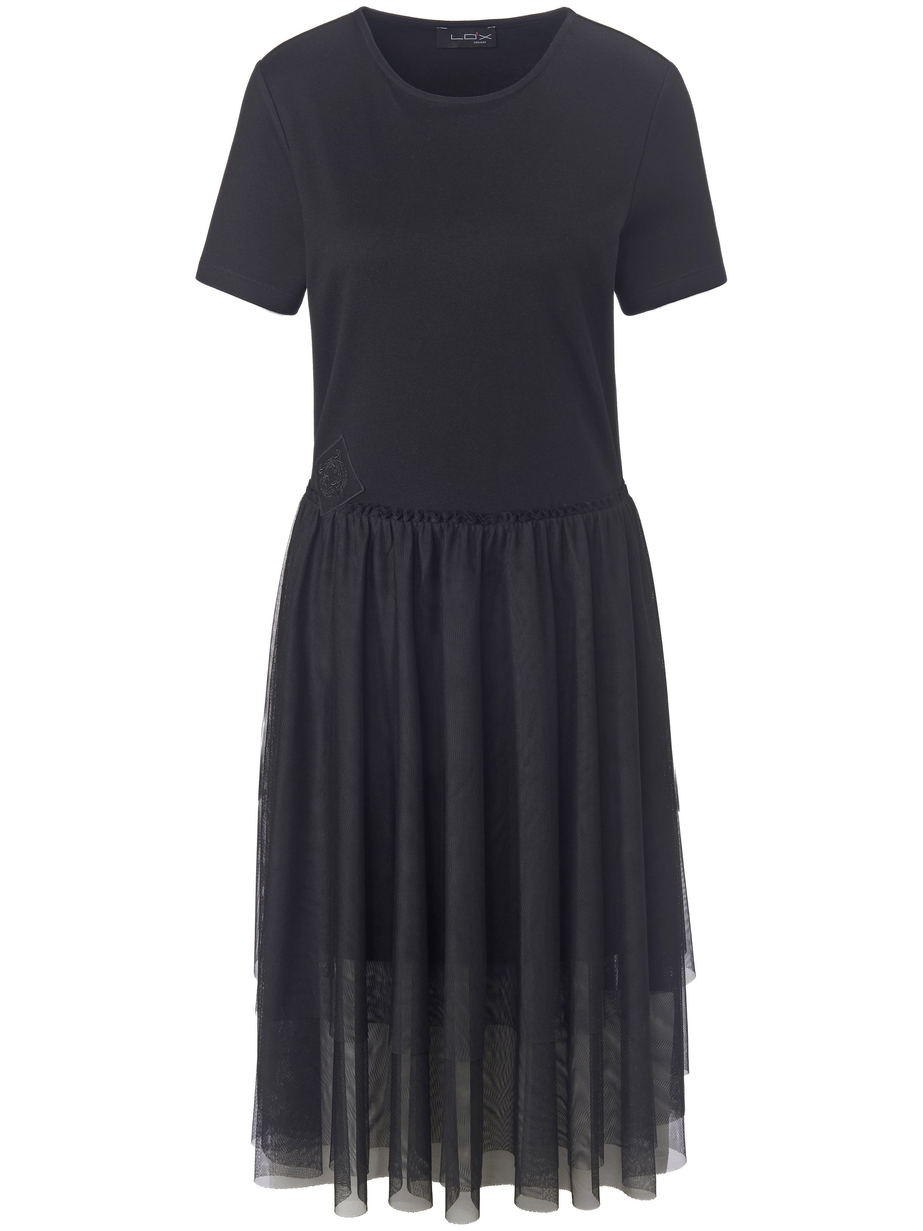 Jersey-Kleid mit 1/2-Arm
