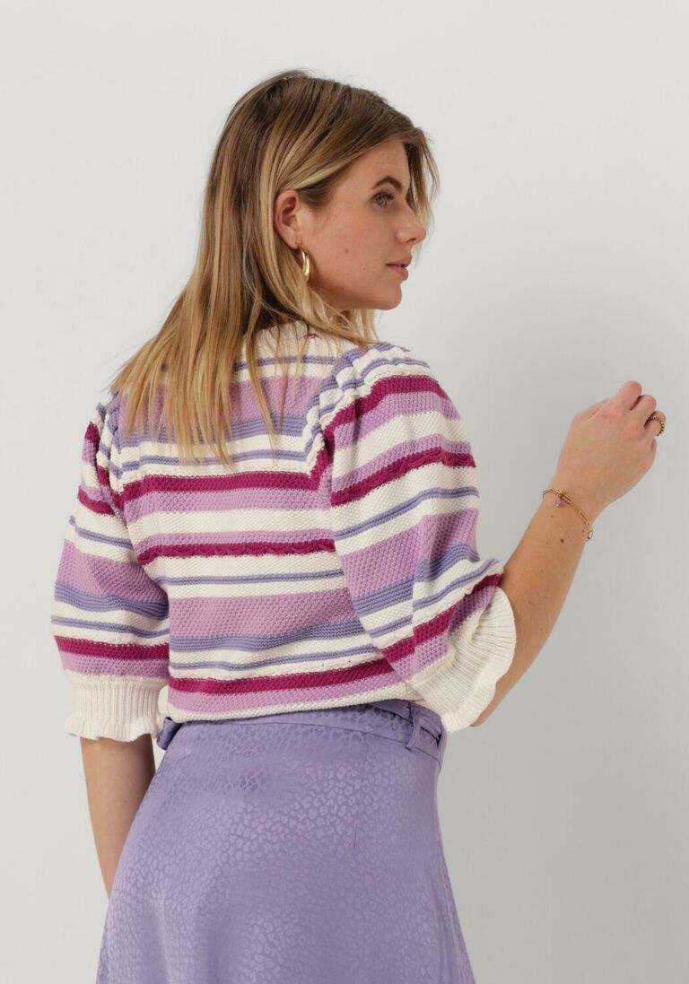 FABIENNE CHAPOT gebroken wit fabienne chapot trui roberta stripe pullover 205
