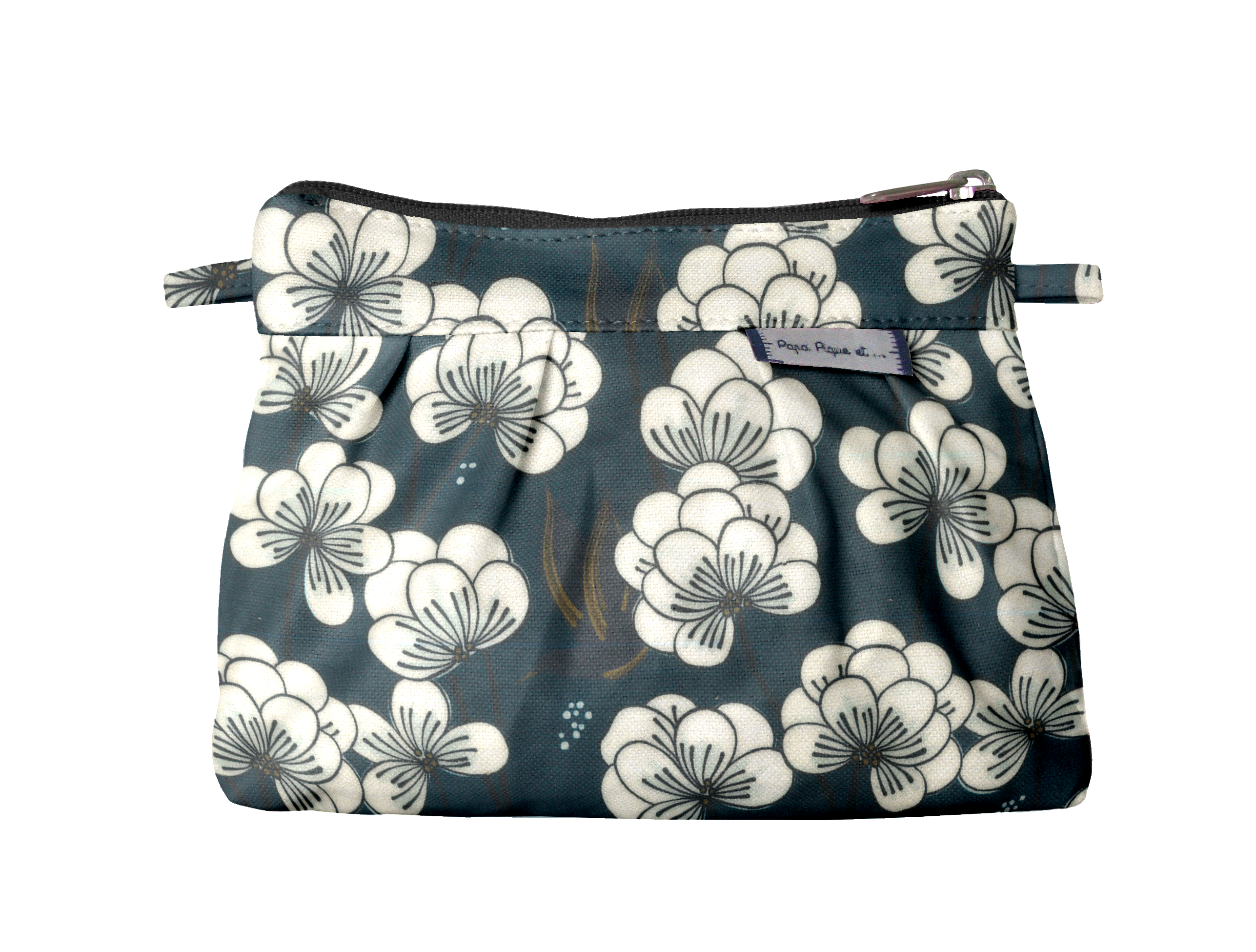 Mini Pochette Plissée Paradis Bleu