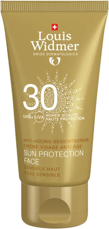 Louis Widmer Sun Protection Gezicht SPF30 Ongeparfumeerd 50ml