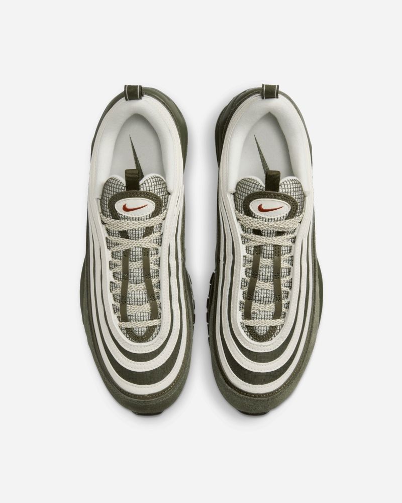 Chaussures Nike Air Max 97 Blanc & Marron pour homme