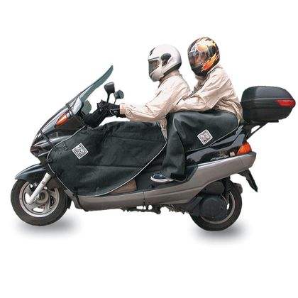 Tablier Tucano Urbano TERMOSCUD PASSAGER POUR MAXI-SCOOTER R092N Universel - Noir
