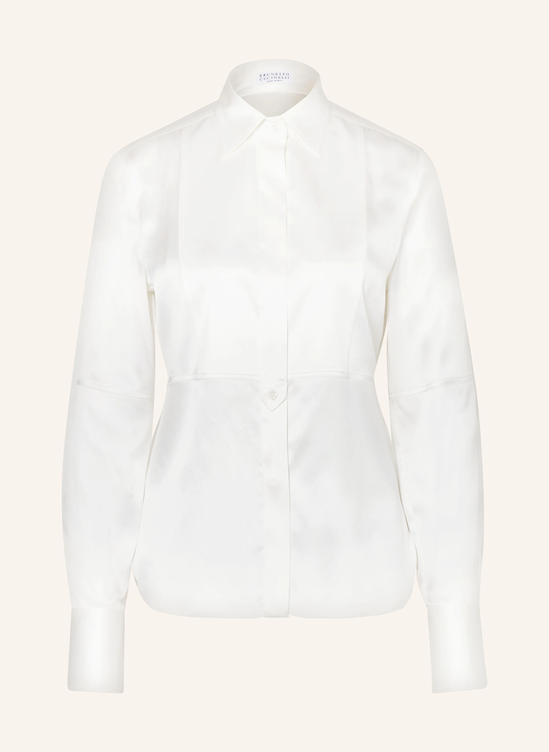 BRUNELLO CUCINELLI Hemdbluse aus Seide