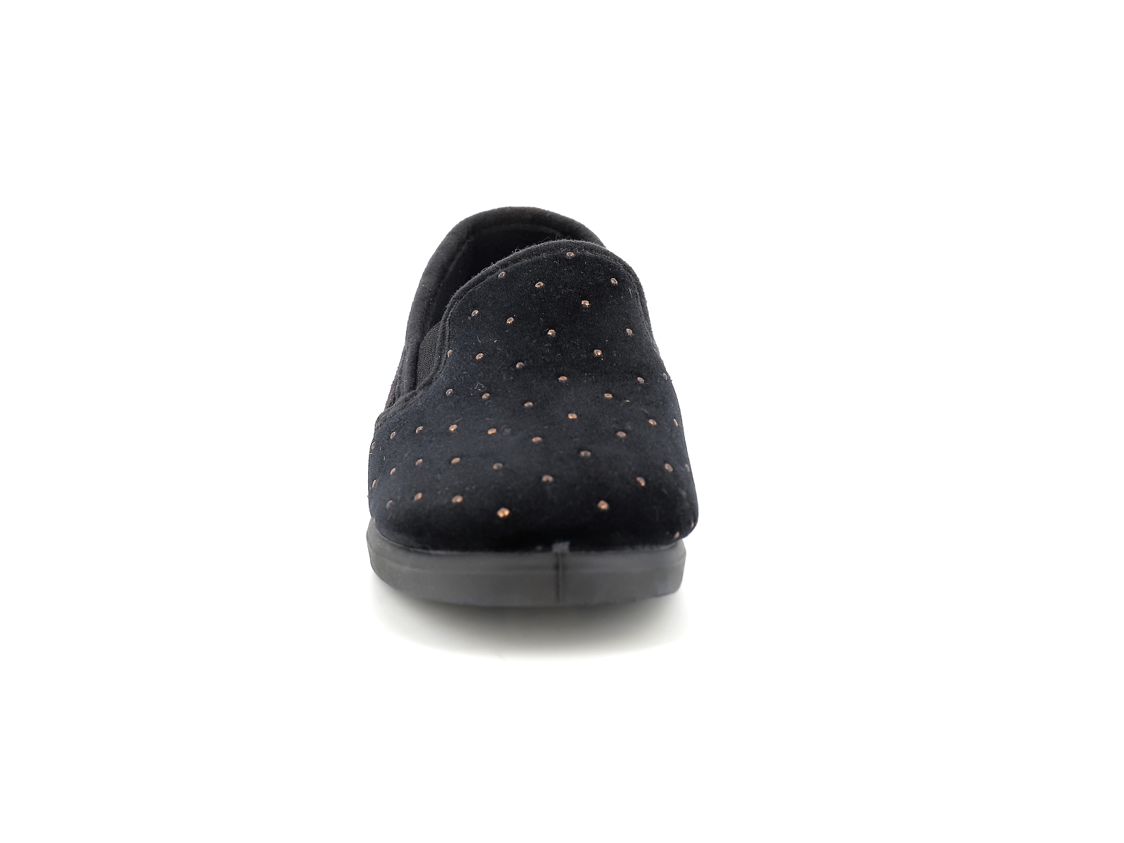 S brand-JULIETTE Textile Noir Or