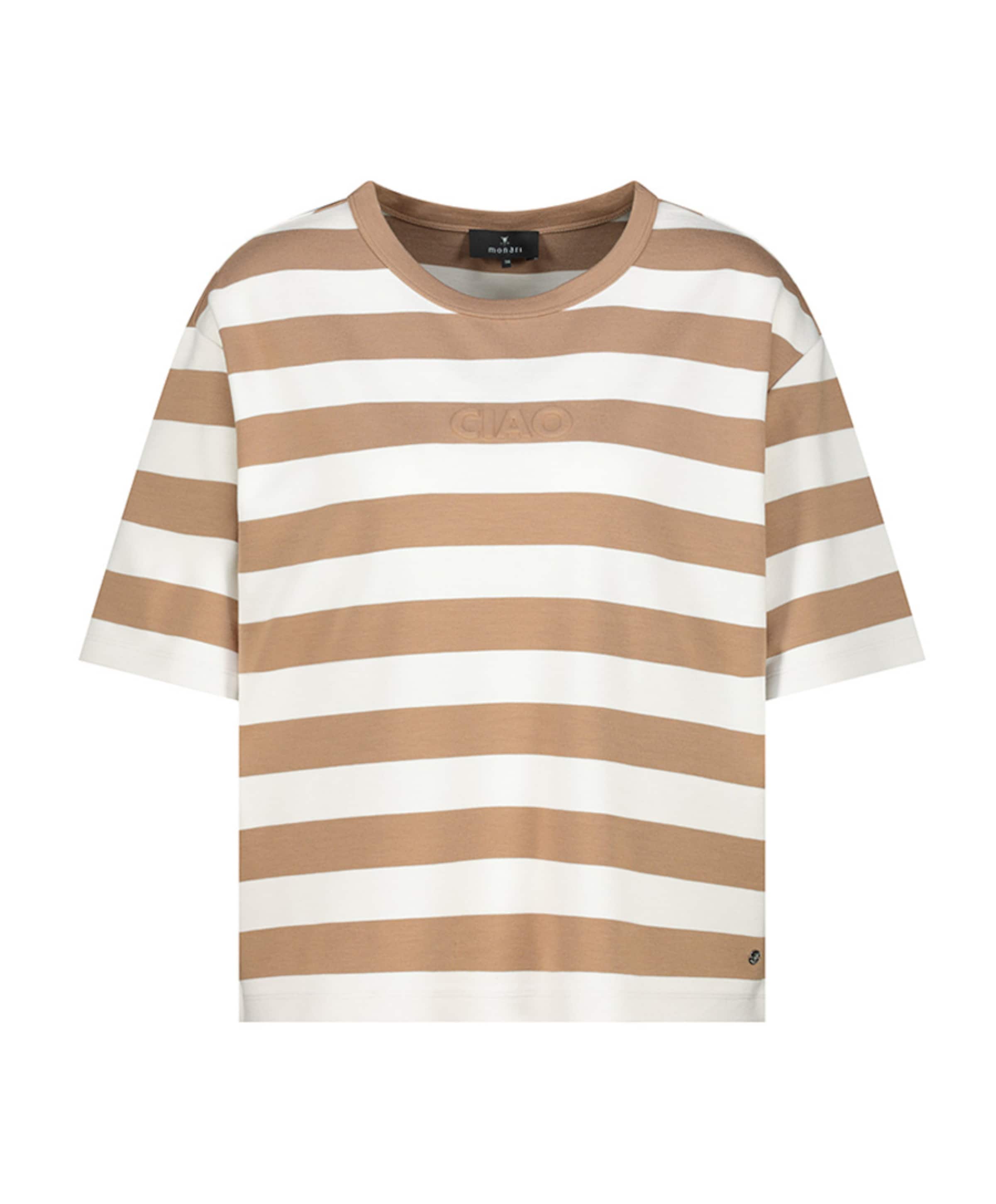 Monari Dames T-shirt beige