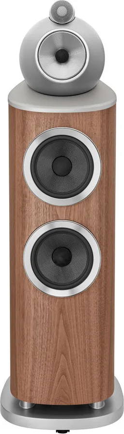 B&W 803 D4 Noyer (la paire) Enceintes colonne