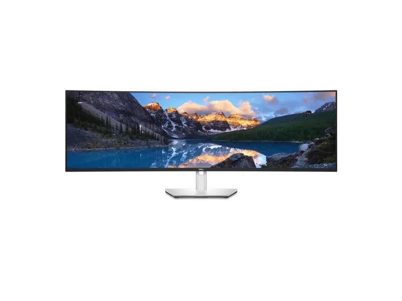 Dell UltraSharp U4924DW - LED-skærm - kurvet - 49