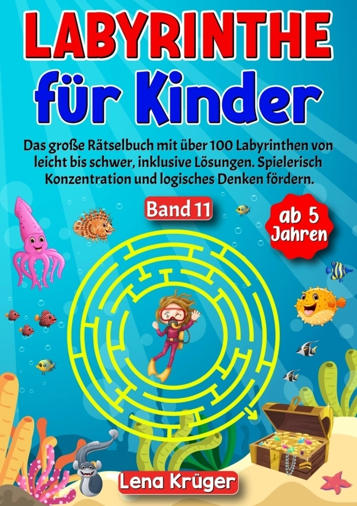 Labyrinthe für Kinder ab 5 Jahren - Band 11