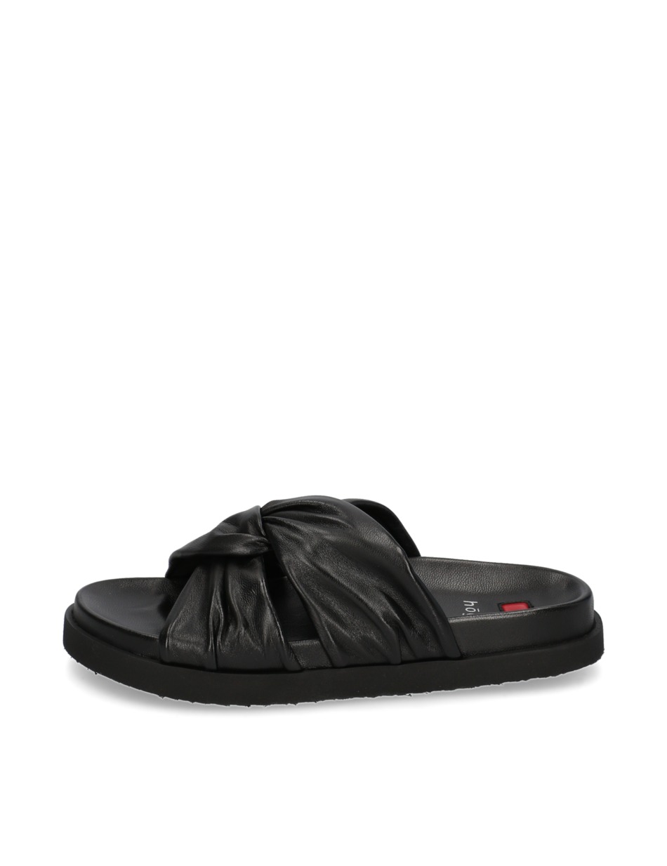 Glattleder Pantoffel
