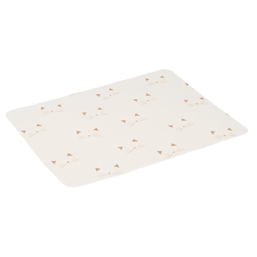 Tapis pour gamelle chien ou chat 50x39 cm 100% PVC