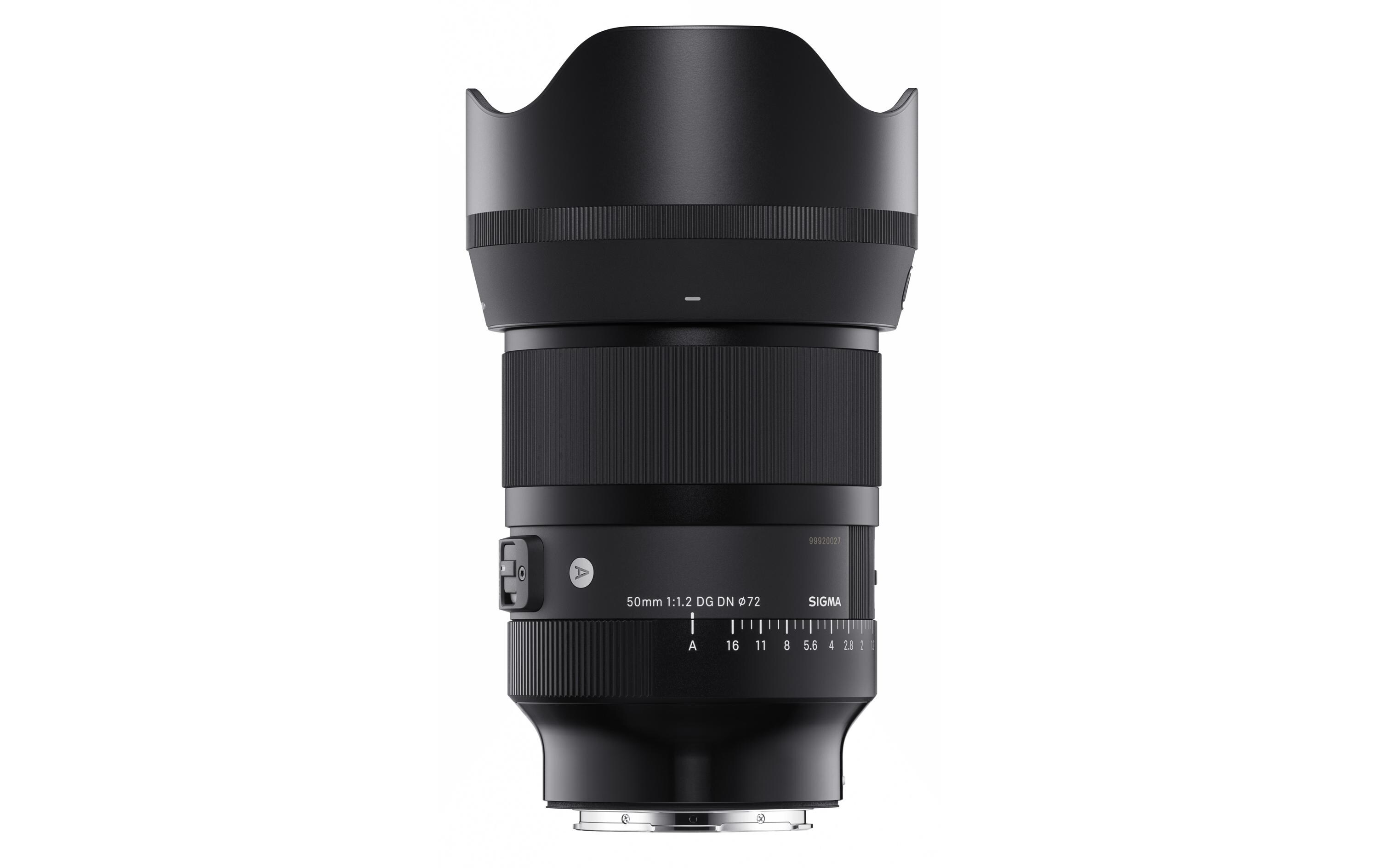 Festbrennweite 50 mm F/1.2 DG DN – Sony E-Mount<br>Standard-Festbrennweite für Sony E-Mount Kameras