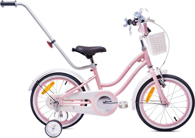 Heart Bike - Meisjesfiets - Blauw - Geschikt Voor Kinderen