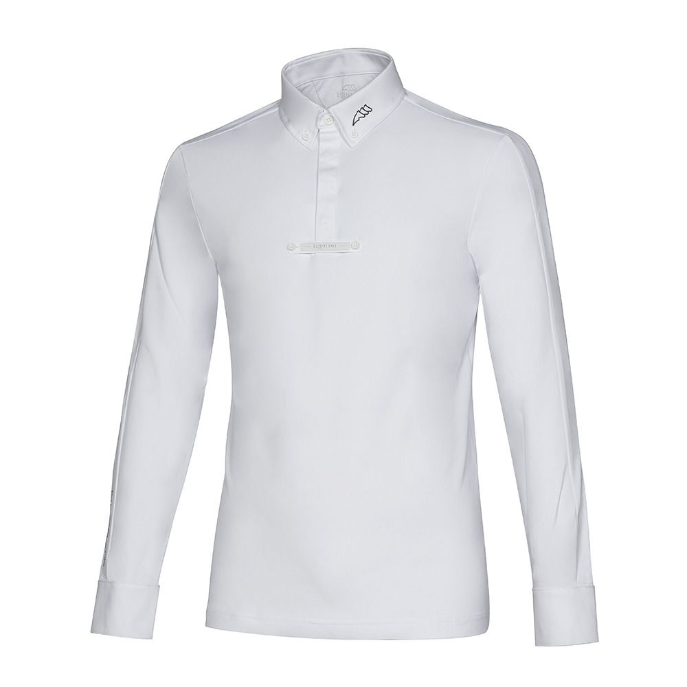 Equiline CICEC - Polo concours Homme white