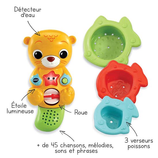 Ma Petite Loutre de bain   Jaune        de               Vtech