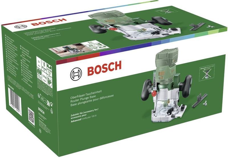 Freesmachine - Plungbase - 7-voudige Diepte-instelling - Compatibel met Gangbare Freesdiepten