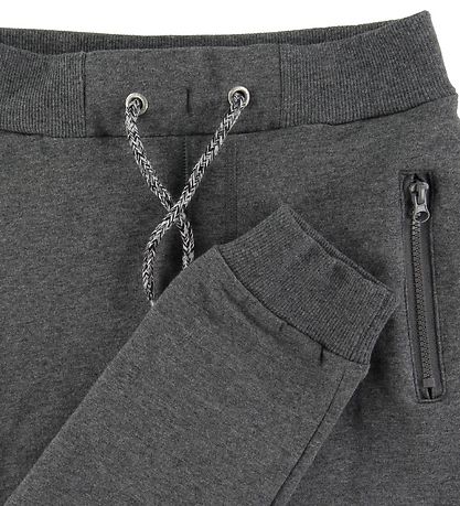 Name It Sweatpants - NkmHonk - Noos - M?rkeGråmeleret