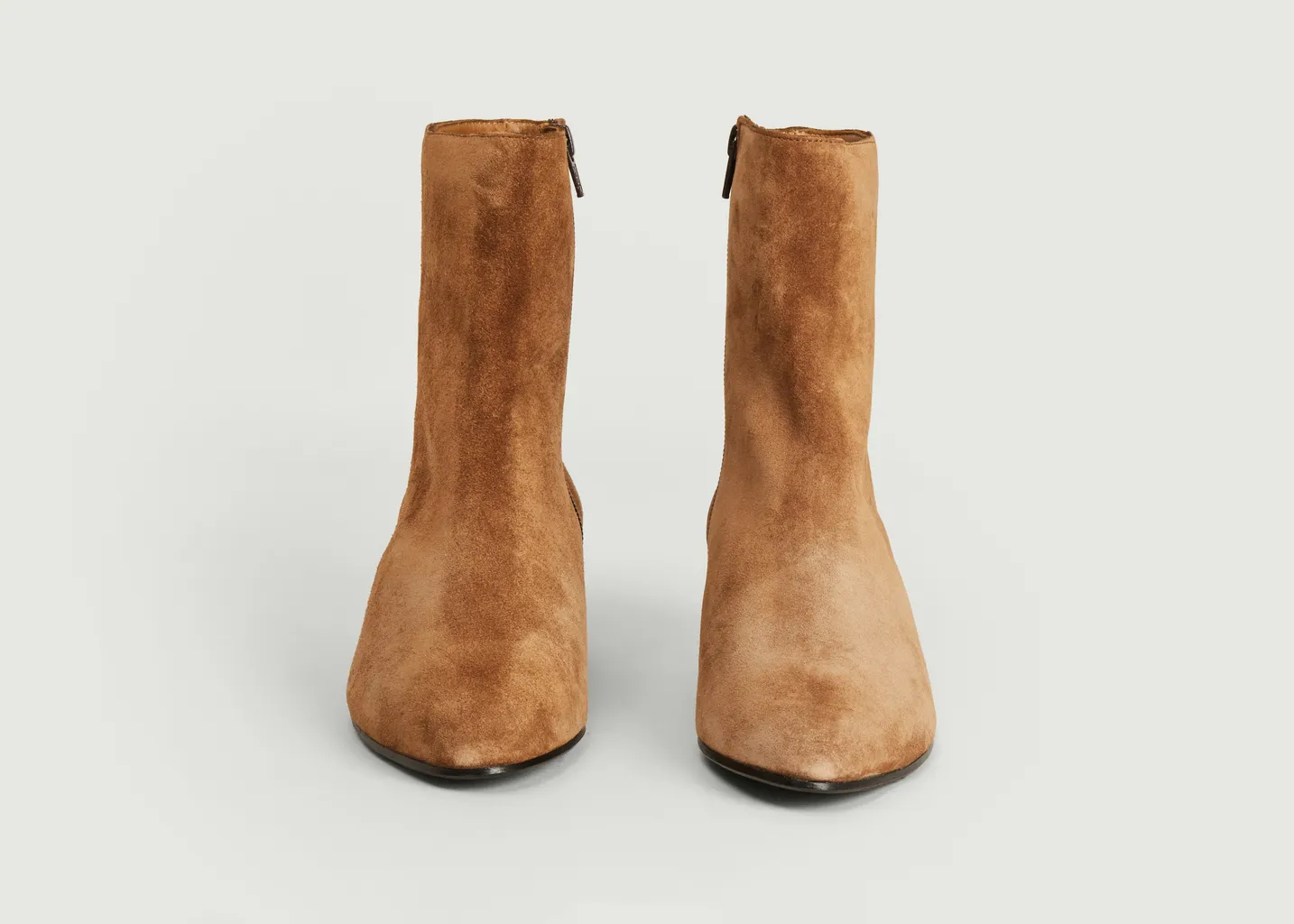 Boots en cuir suédé Michèle Anne Thomas Chaussures