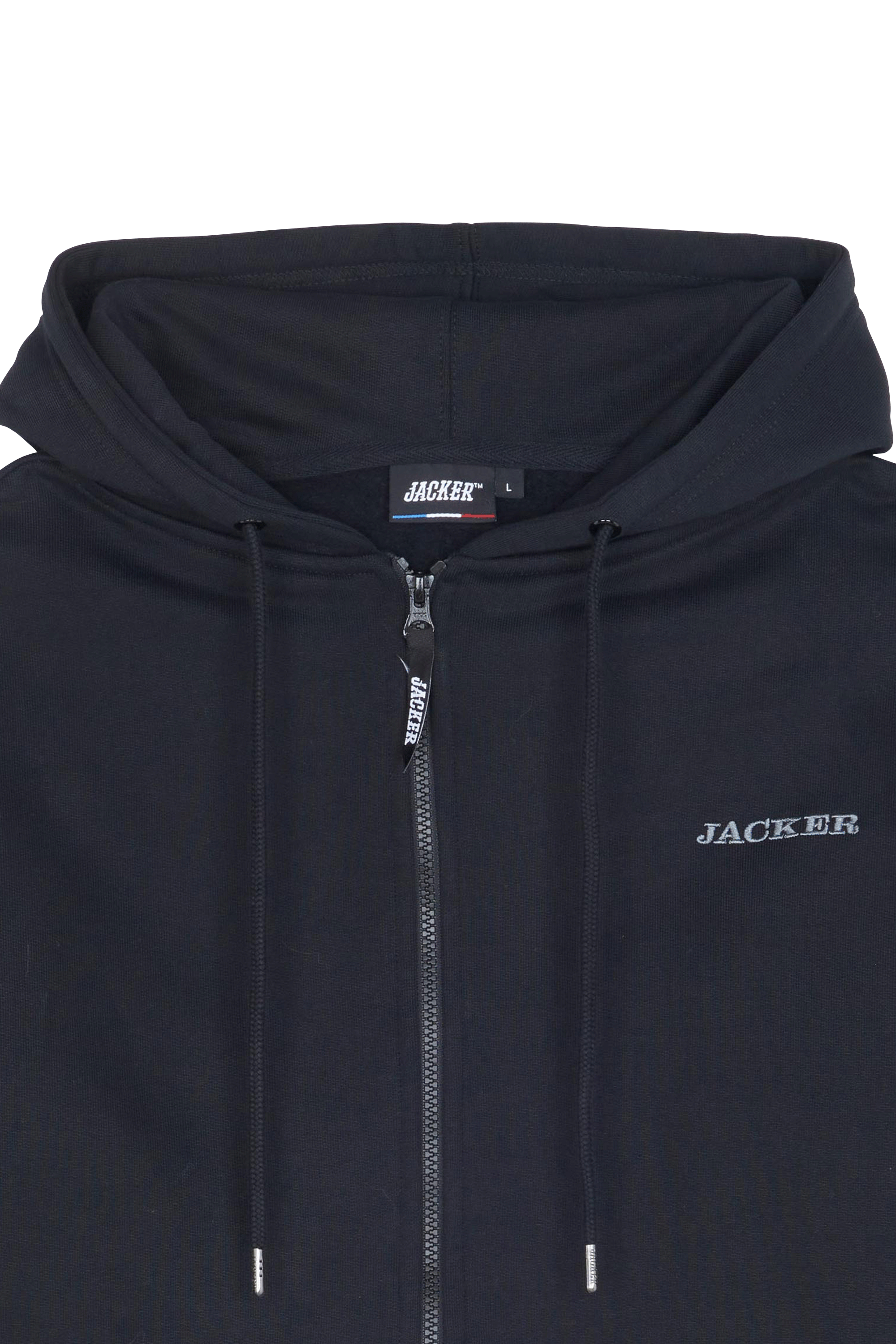 JACKER Hoodie zippé Notorious Zip Noir