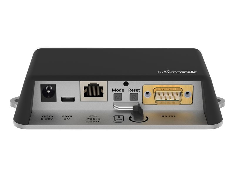 MikroTik LTE-Modem LtAP mini LTE kit (2024) Kompakter, wetterfester LTE Access Point mit integriertem GPS für zuverlässige Fahrzeugvernetzung
