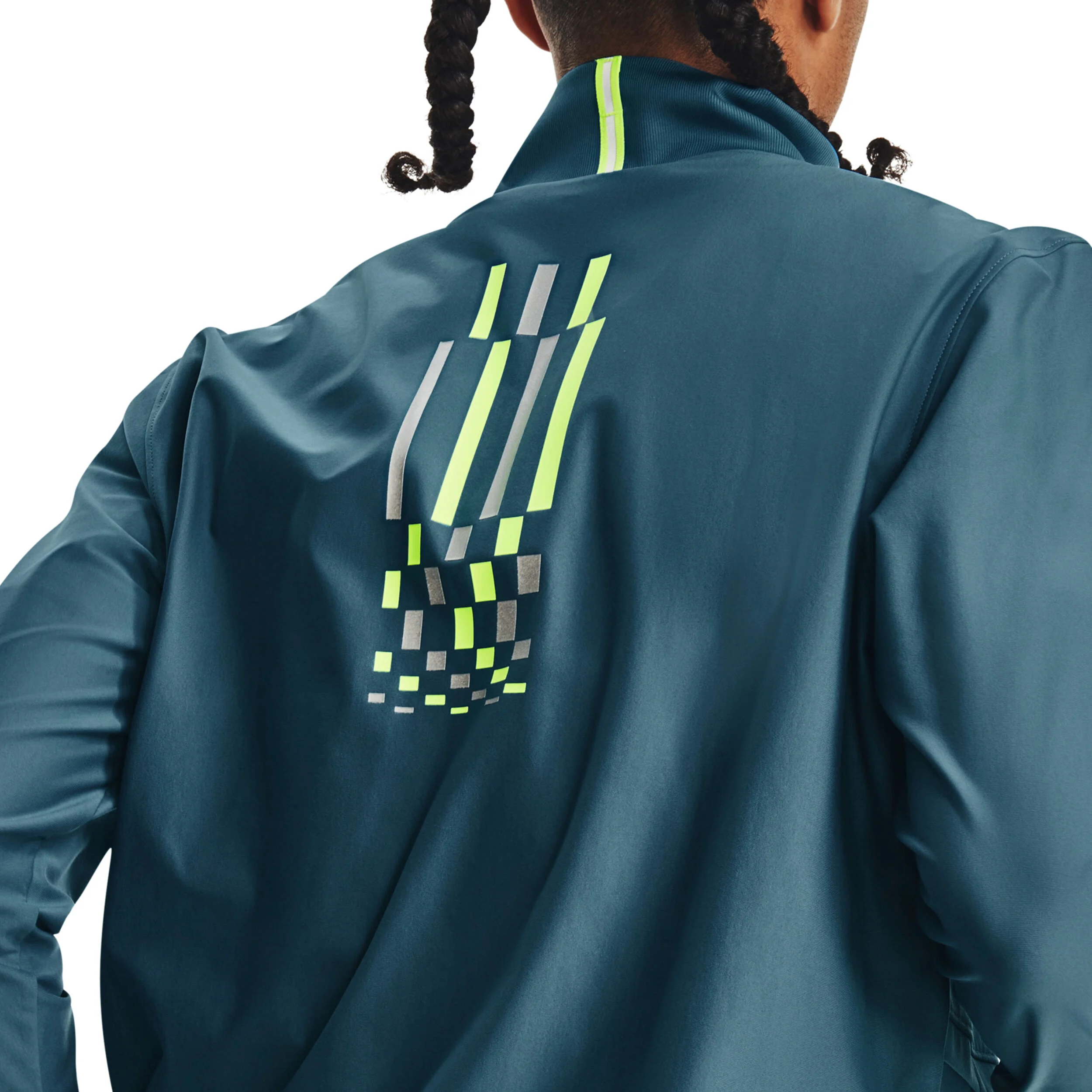 Under Armour Run Anywhere Haut Manches Longues Hommes - Bleu , Vert