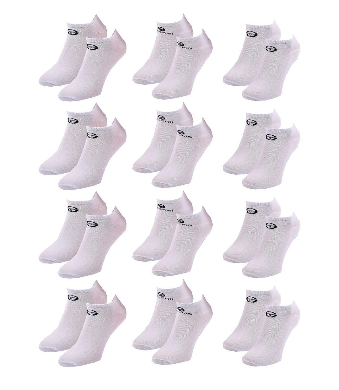 Chaussettes Femme SNEAKER SERGIO TACCHINI Lot de 12 Pack de 12 Paires 4047