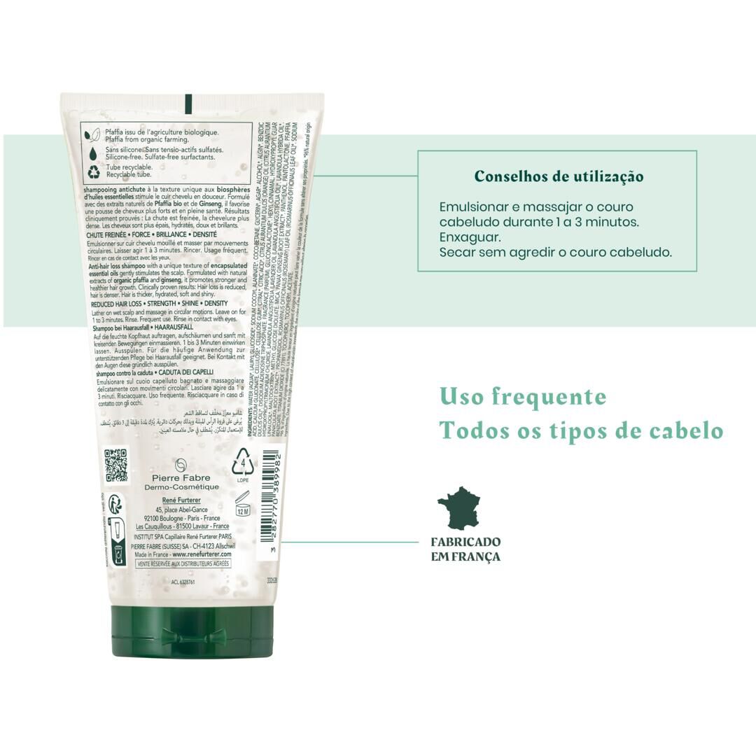 RENE FURTERER  Triphasic Champô Estimulante - 50ml