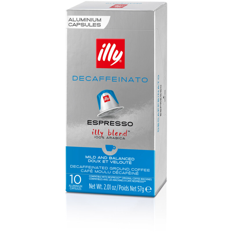 illy Decaffeinato espresso capsules