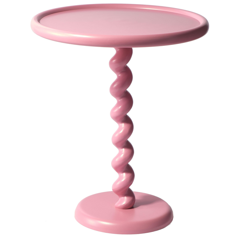 POLSPOTTEN Twister bijzettafel roze
