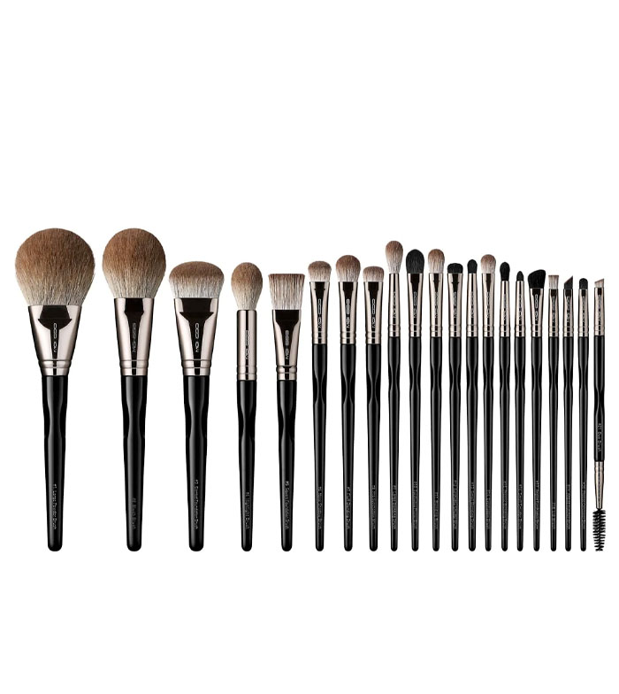 Eigshow - Conjunto de 21 pincéis de maquiagem Black Swan