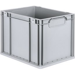 Bac de rangement ProfiPlus EuroEco, poignées fermées, 400 x 300 mm